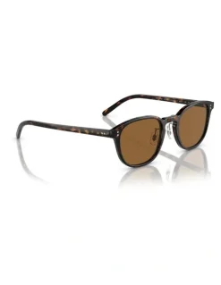 Oliver Peoples Oliver Peoples Fairmont Sun-F Acetate Sunglasses in Tortoise