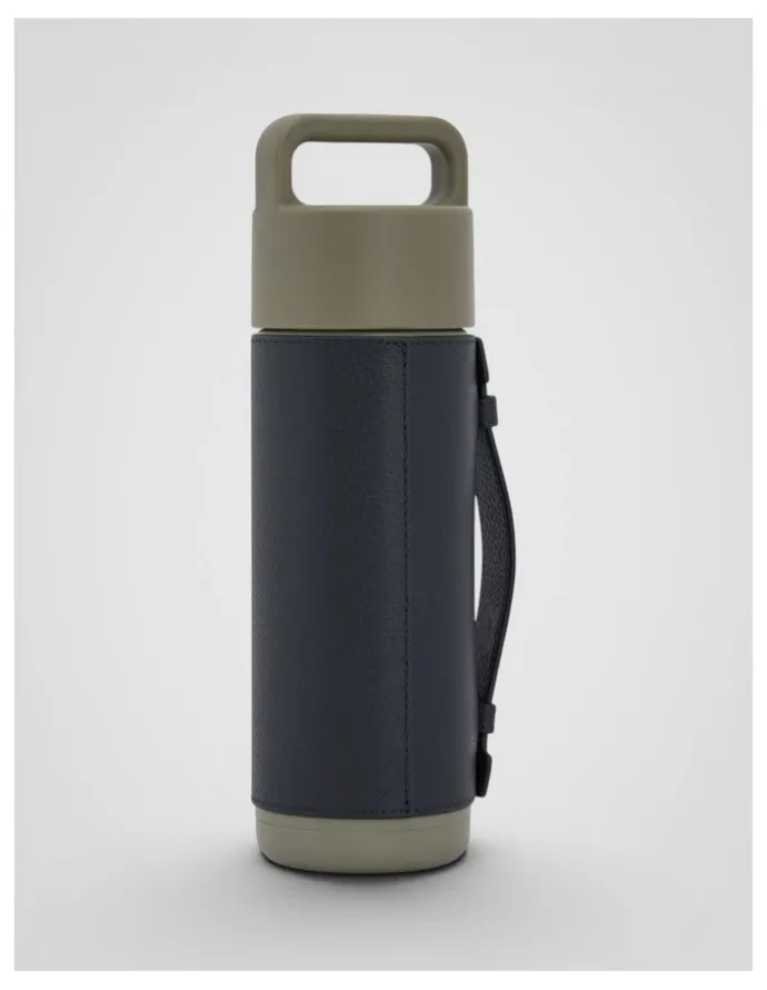 Oroton Frank Green X Oroton Grip Lid 595Ml Bottle in Grey Goose