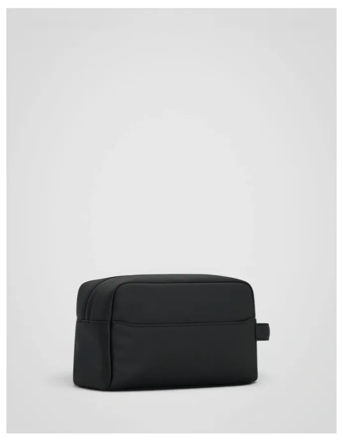 Oroton Larsen Coated Nylon Wetpack in Black