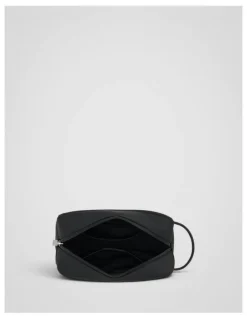 Oroton Larsen Coated Nylon Wetpack in Black