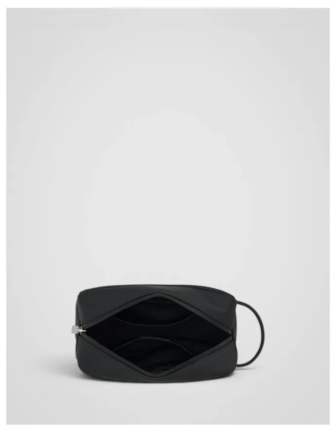Oroton Larsen Coated Nylon Wetpack in Black
