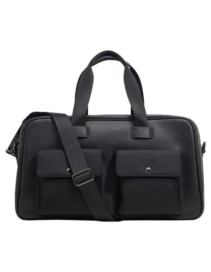 Oxford Atlas Overnighter Bag in Black