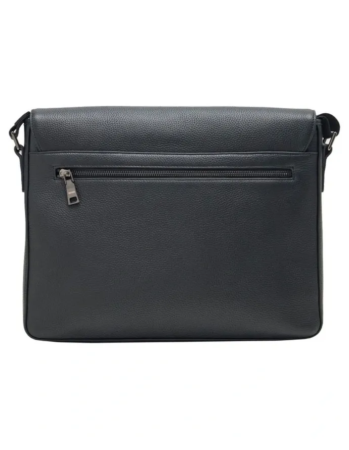 Oxford Atlas Satchel Bag in Black