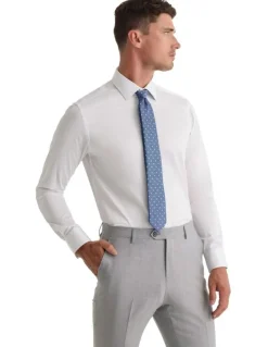 Oxford Beckton Comfort Slim Fit Shirt in White