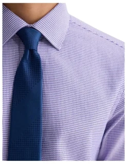 Oxford Beckton Slim Fit Shirt in Lilac