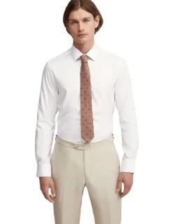 Oxford Beckton Wrinkle Resistant Shirt in White