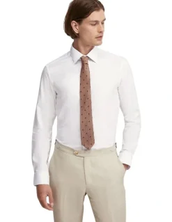 Oxford Beckton Wrinkle Resistant Shirt in White