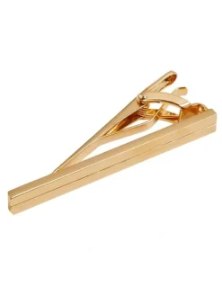 Oxford Burnham Tie Clip in Gold