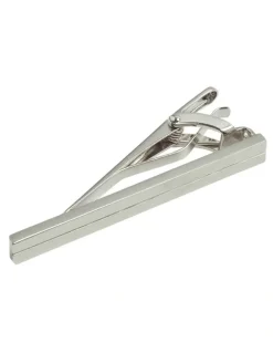 Oxford Burnham Tie Clip in Silver