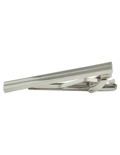 Oxford Burnham Tie Clip in Silver