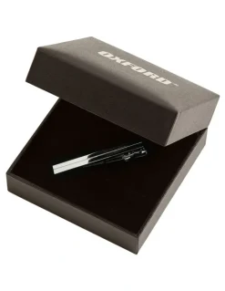 Oxford Burnham Tie Clip in Silver