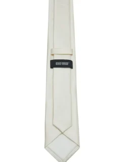 Oxford Classic Occasion Tie 7cm in Cream
