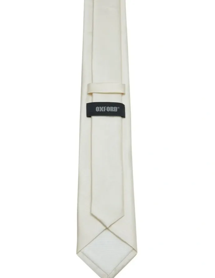 Oxford Classic Occasion Tie 7cm in Cream