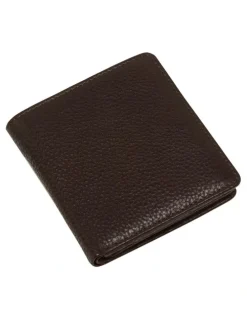 Oxford Harris Chocolate Leather Wallet