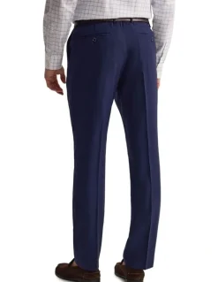 Oxford Hopkins Wool Suit Trousers in Navy