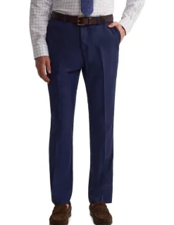 Oxford Hopkins Wool Suit Trousers in Navy