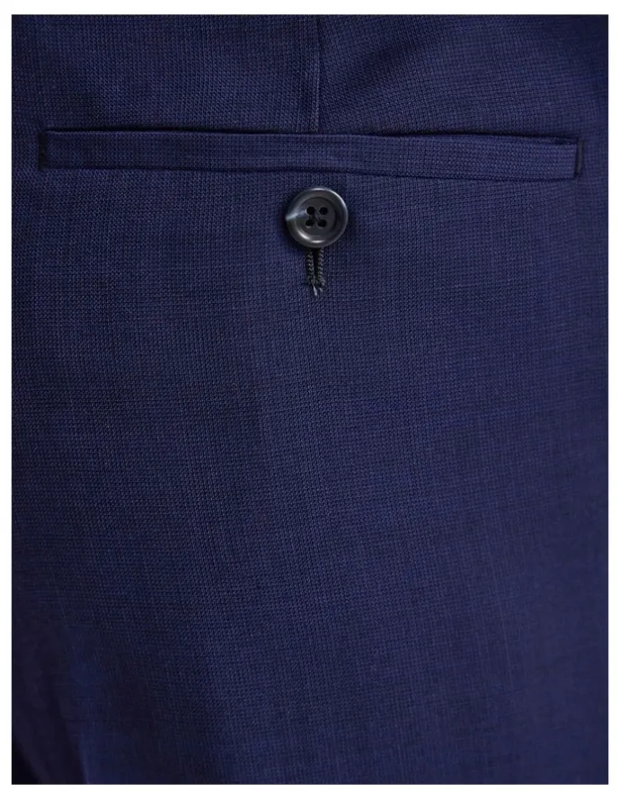 Oxford Hopkins Wool Suit Trousers in Navy
