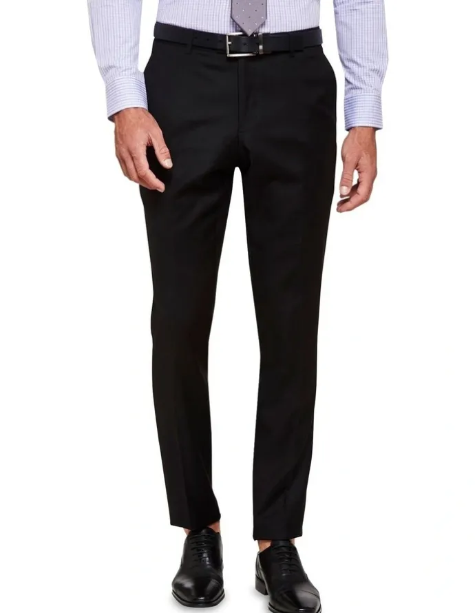 Oxford Hopkins Wool Trousers Black