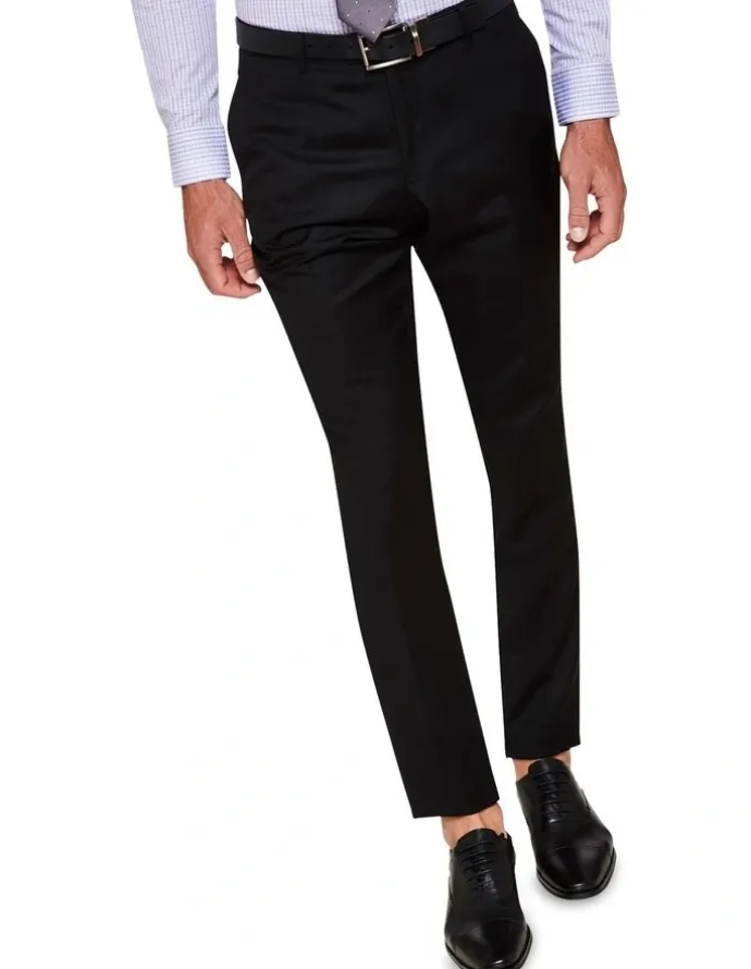 Oxford Hopkins Wool Trousers Black