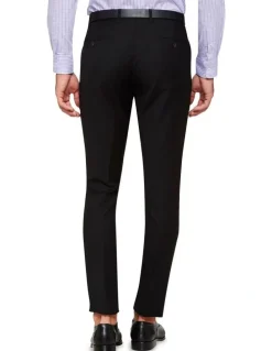 Oxford Hopkins Wool Trousers Black