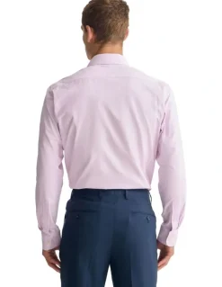 Oxford Islington Classic Fit Cotton Shirt in Pink