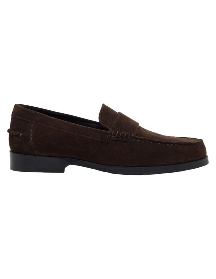 Oxford Kai Suede Loafer in Mocha