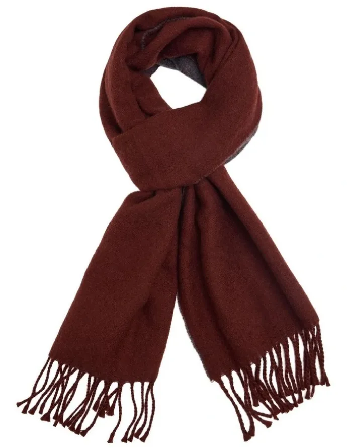 Oxford Koen Wool Scarf in Brown