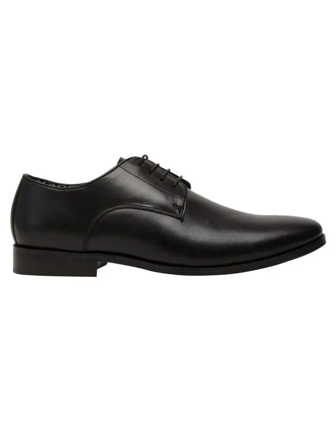 Oxford Larry Derby Shoe in Black