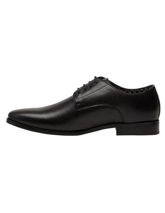 Oxford Larry Derby Shoe in Black