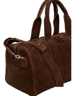Oxford Miles Suede Weekender Bag in Hikory