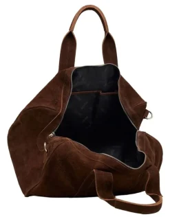 Oxford Miles Suede Weekender Bag in Hikory