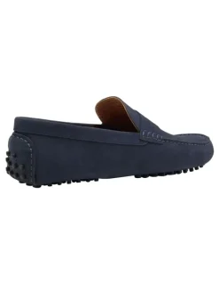 Oxford New Holland Driving Shoe in Navy