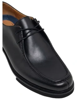 Oxford Peyton Apron Toe Shoe in Black