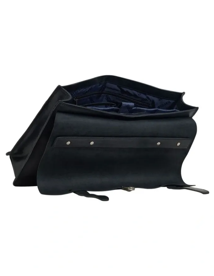 Oxford Traveller Briefcase in Black