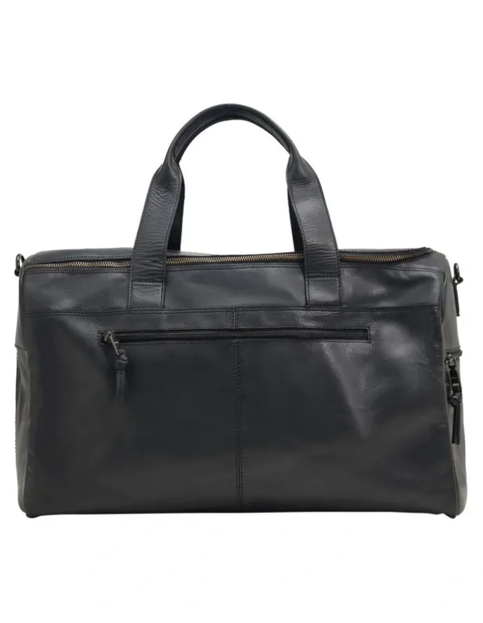 Oxford Traveller Weekender Bag in Black