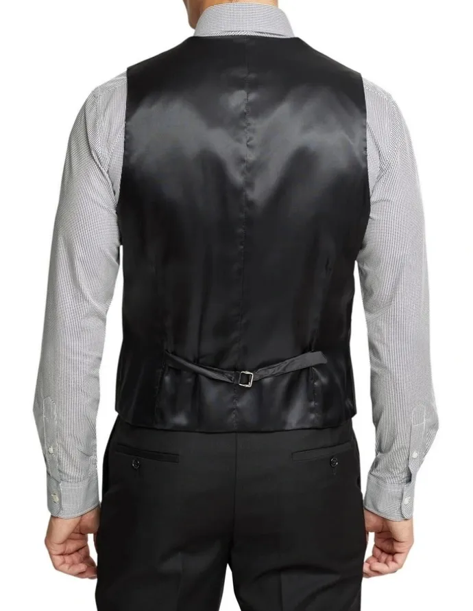 Oxford Vest in Black