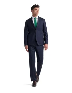 Oxford Wordsworth Wool Suit Jacket in Navy