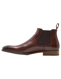 Oxford Alexander Chelsea Boot in Dark Brown