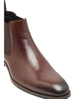 Oxford Alexander Chelsea Boot in Dark Brown
