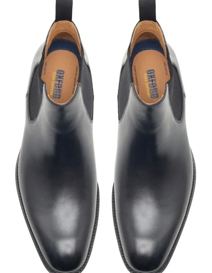 Oxford Alexander Chelsea Boot in Black