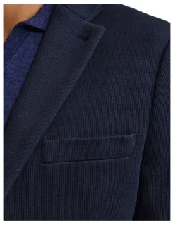 Oxford Antonio Cotton Knitted Blazer