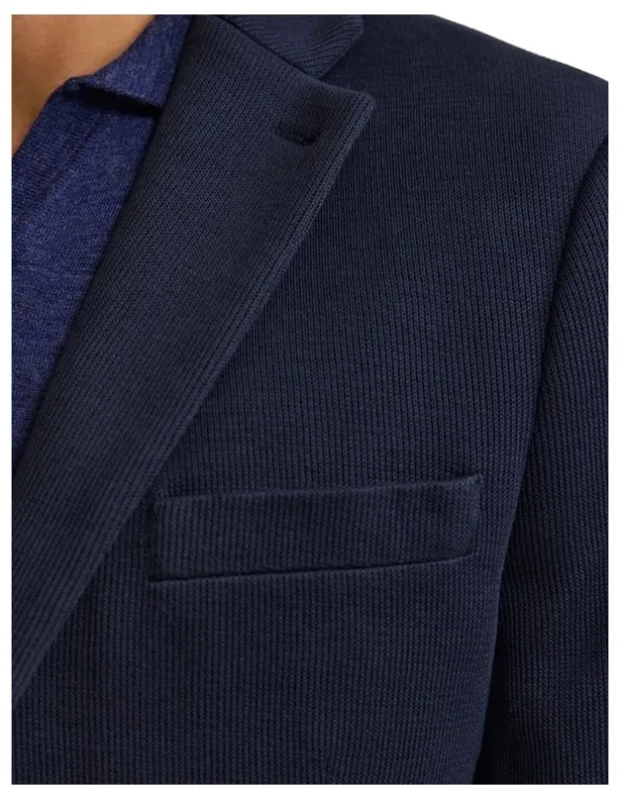 Oxford Antonio Cotton Knitted Blazer