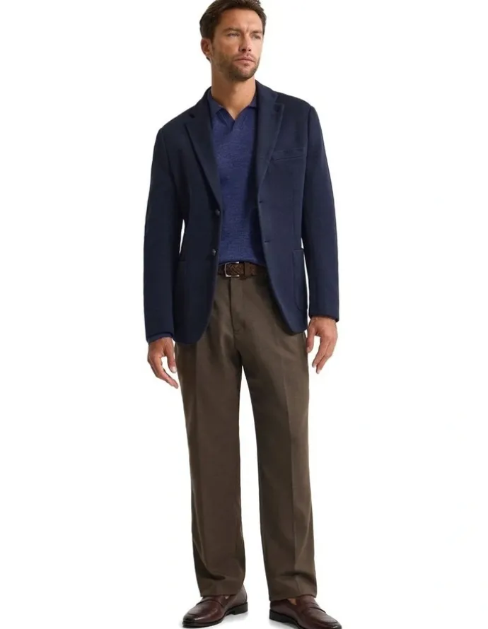 Oxford Antonio Cotton Knitted Blazer