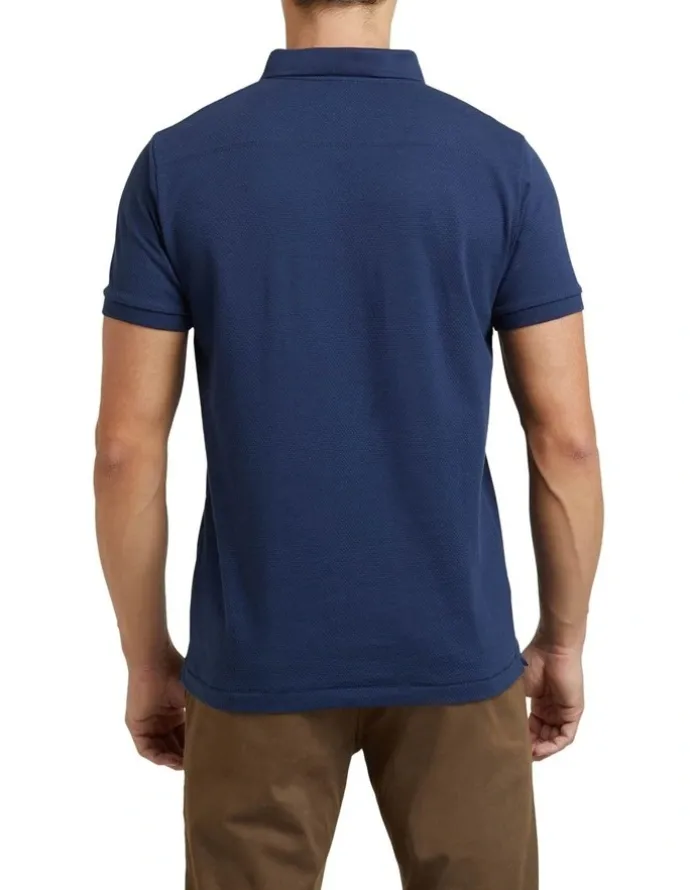 Oxford Austin Polo in Navy