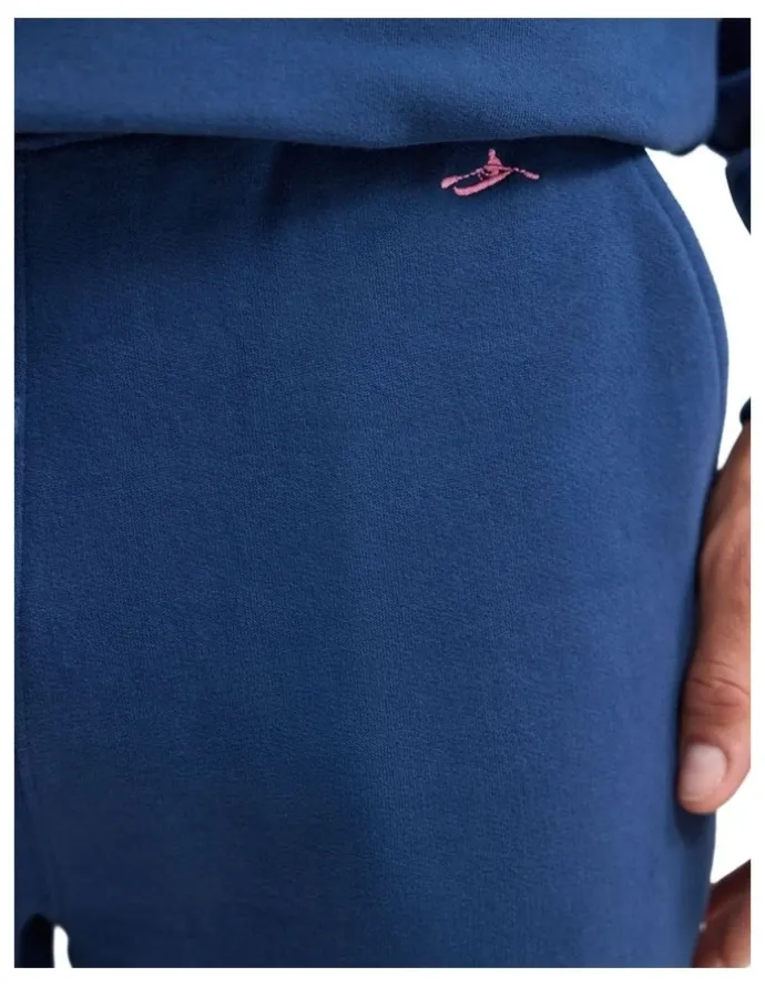 Oxford Benson Organic Cotton Track Pants in Navy