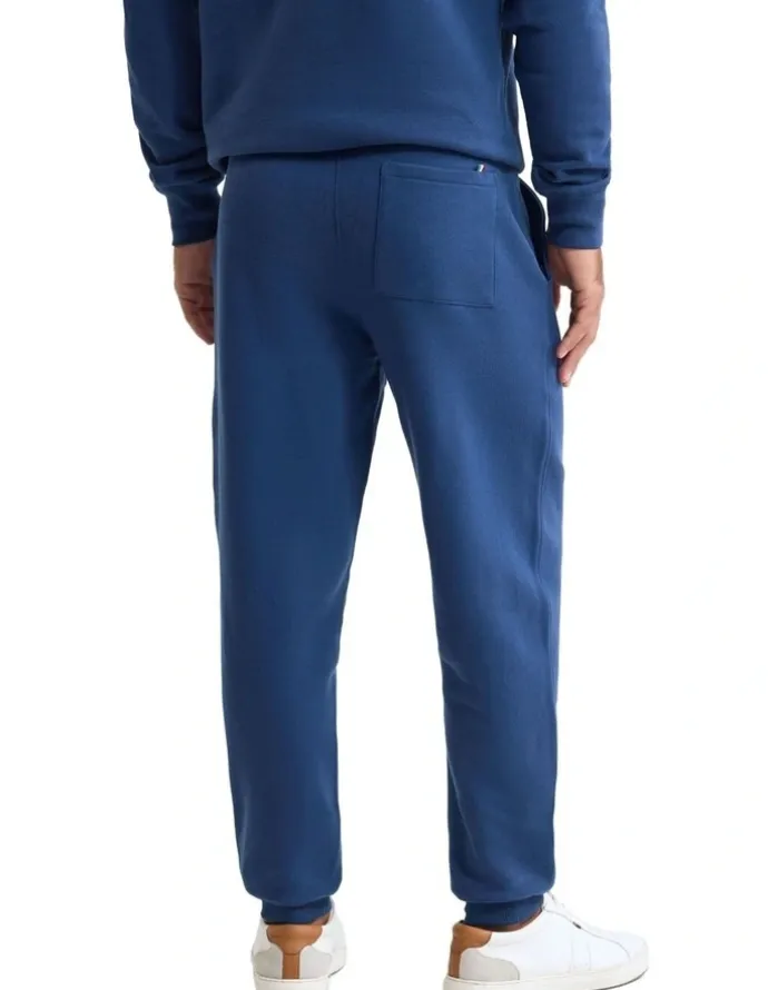 Oxford Benson Organic Cotton Track Pants in Navy