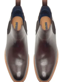 Oxford Cooper Chelsea Boot in Coffee