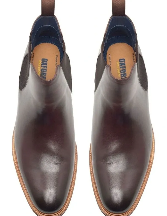 Oxford Cooper Chelsea Boot in Coffee