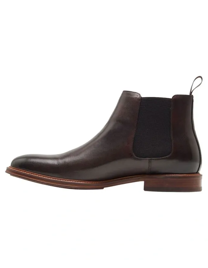 Oxford Cooper Chelsea Boot in Coffee