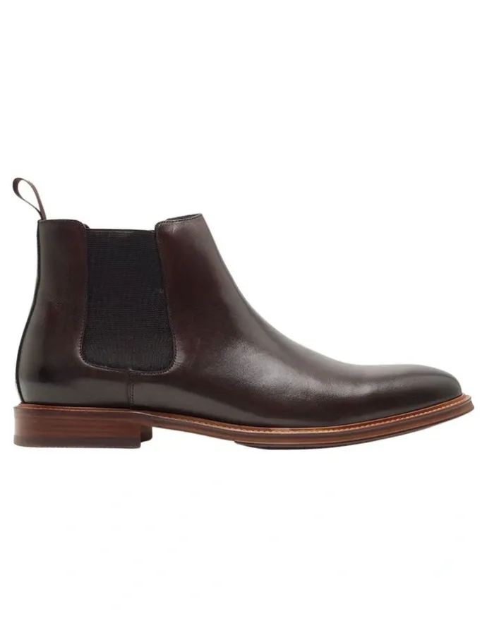 Oxford Cooper Chelsea Boot in Coffee